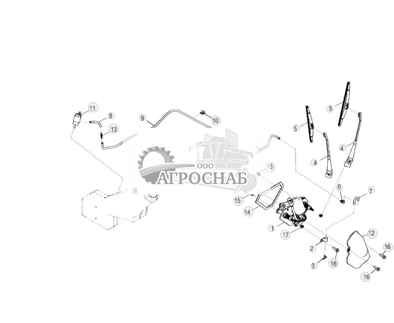Стеклоочист. нижн. пер. ветр. стекла - ST3534 381.jpg